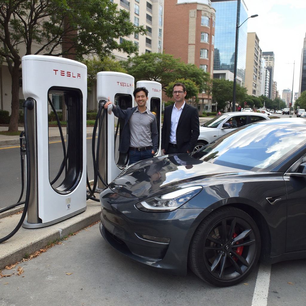 Primera estación de carga EcoCharge instalada en Buenos Aires en 2018