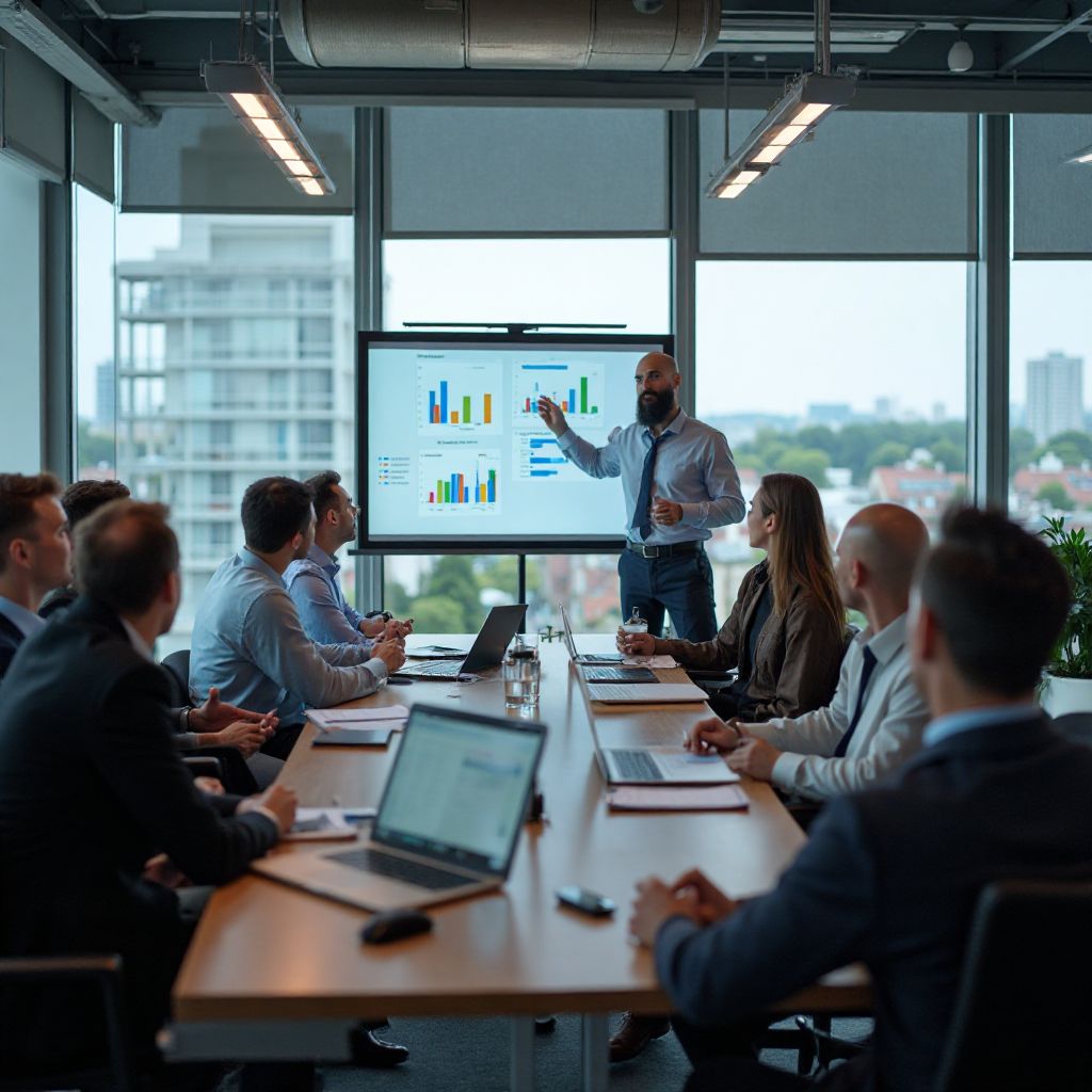 Taller de capacitación para nuevos inversores en oficinas EcoCharge