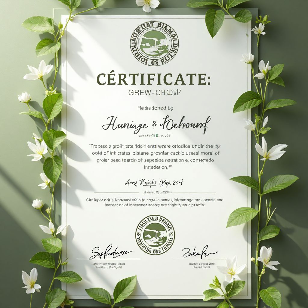 Certificación de sostenibilidad